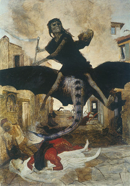 Plague, by Arnold Böcklin