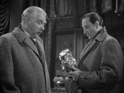 Holmes decides to try some rum-flavoured tobacco.