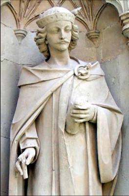 Statue of Henry I. Location unknown to me