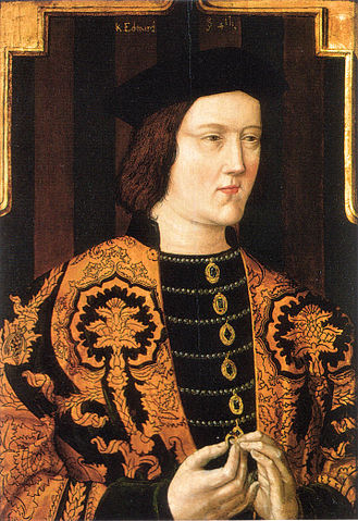 Edward IV of England. An affable young man, who grew into an inconveniently strong-minded king.