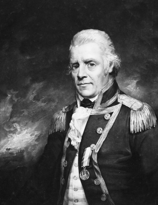 Admiral Sir Henry D'Esterre Darby, by Sir William Beechey, 1801