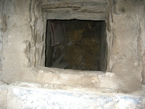 The Leap Castle oubliette.