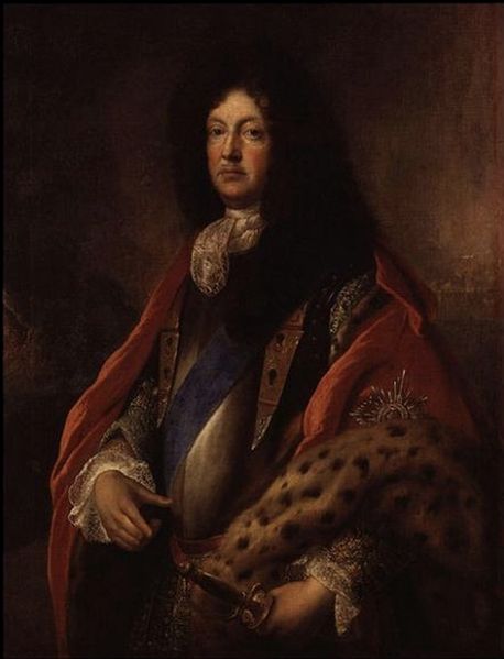 Richard Talbot, Earl of Tyrconnell. The portrait is by the French pianter, Francois de Troy, who became the court painter for King James II in his exile.