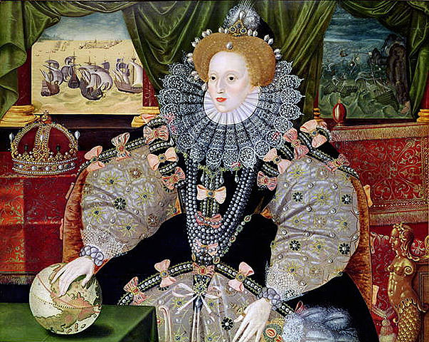 Queen Elizabeth the First, originator of the phrase "a load of Blarney".