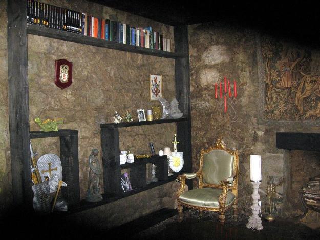 The restored main hall of Clonony Castle